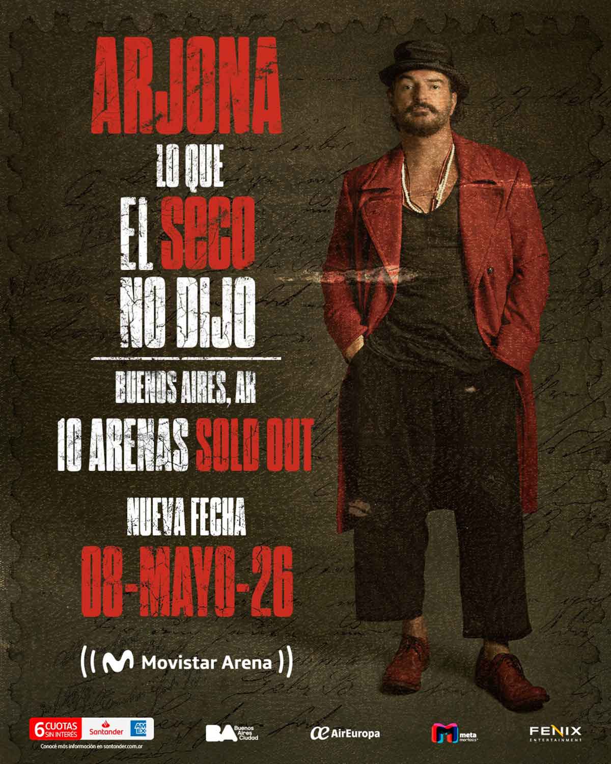Ricardo Arjona en Argentina