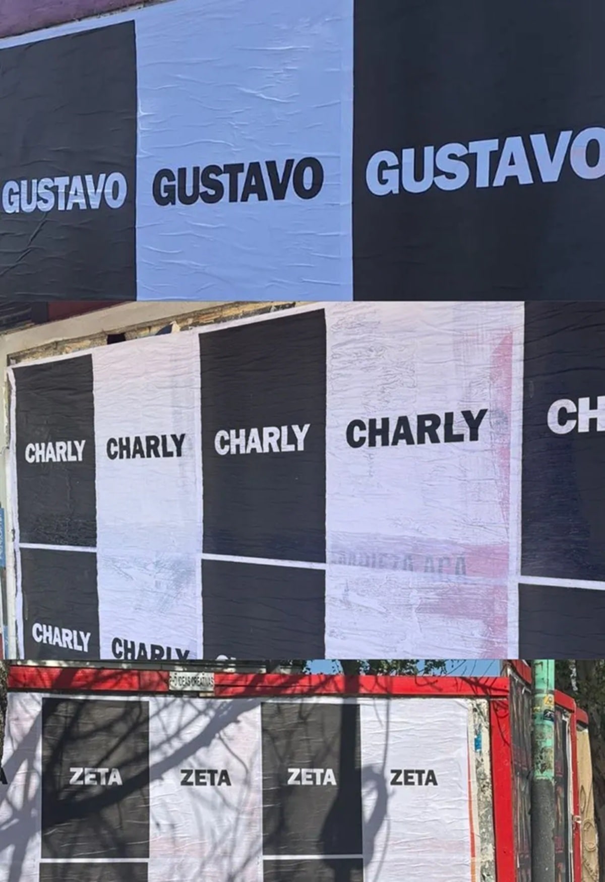 Los carteles de Soda Stereo que aparecieron en Buenos Aires