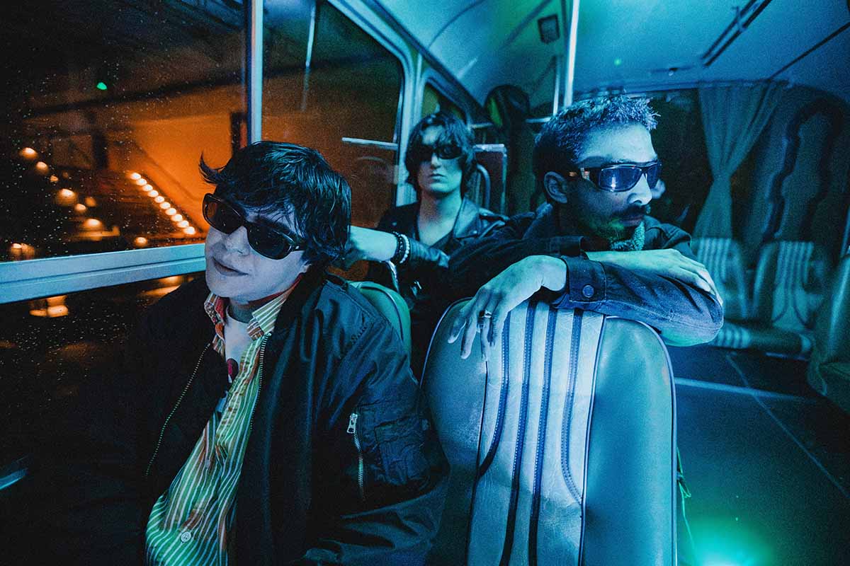 Ricardo Morales, Santiago Vidiri y Gabriel Carabajal de Winona Riders, Festival Mutante. 2025
