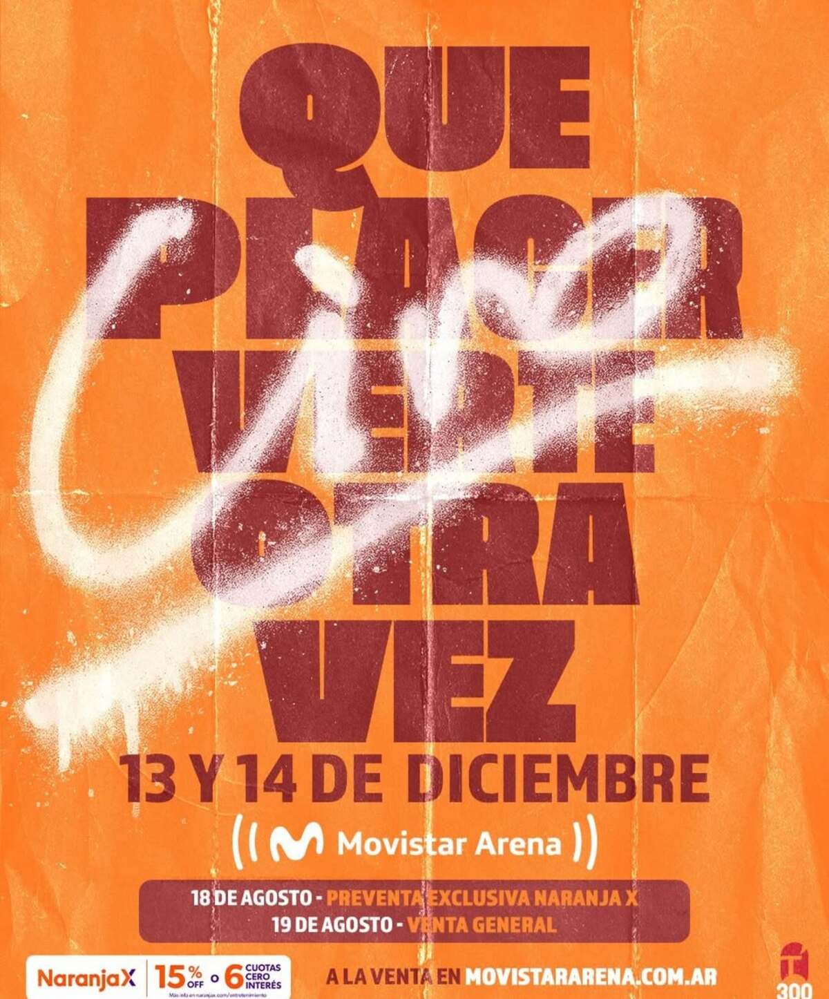 Ciro y los Persas en Movistar Arena