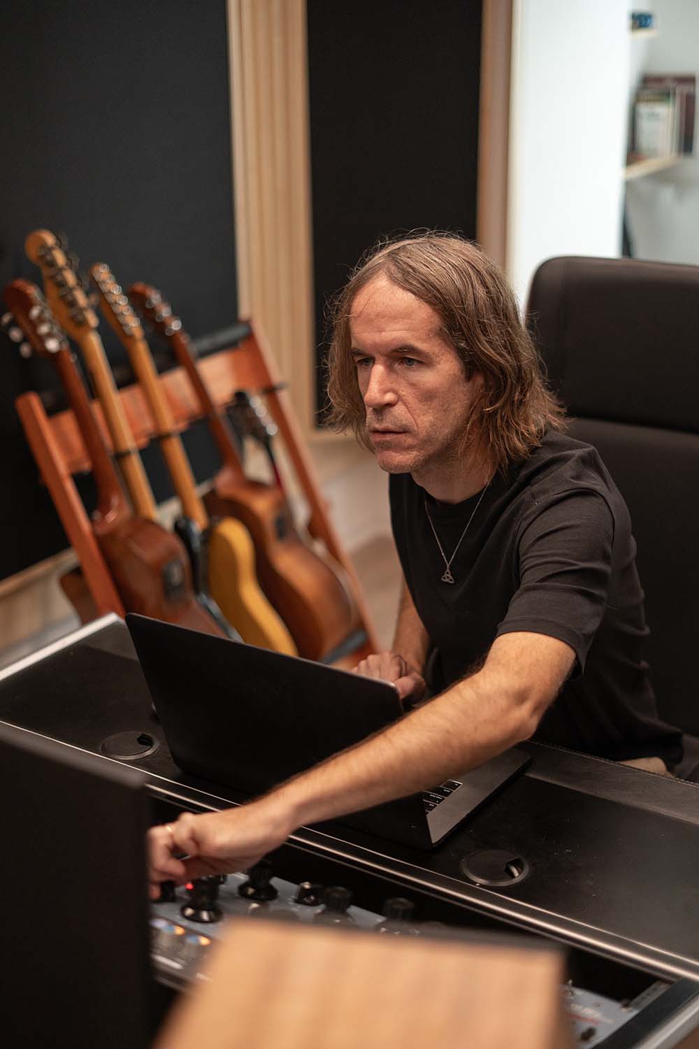 Fede Cabral en estudio Alma