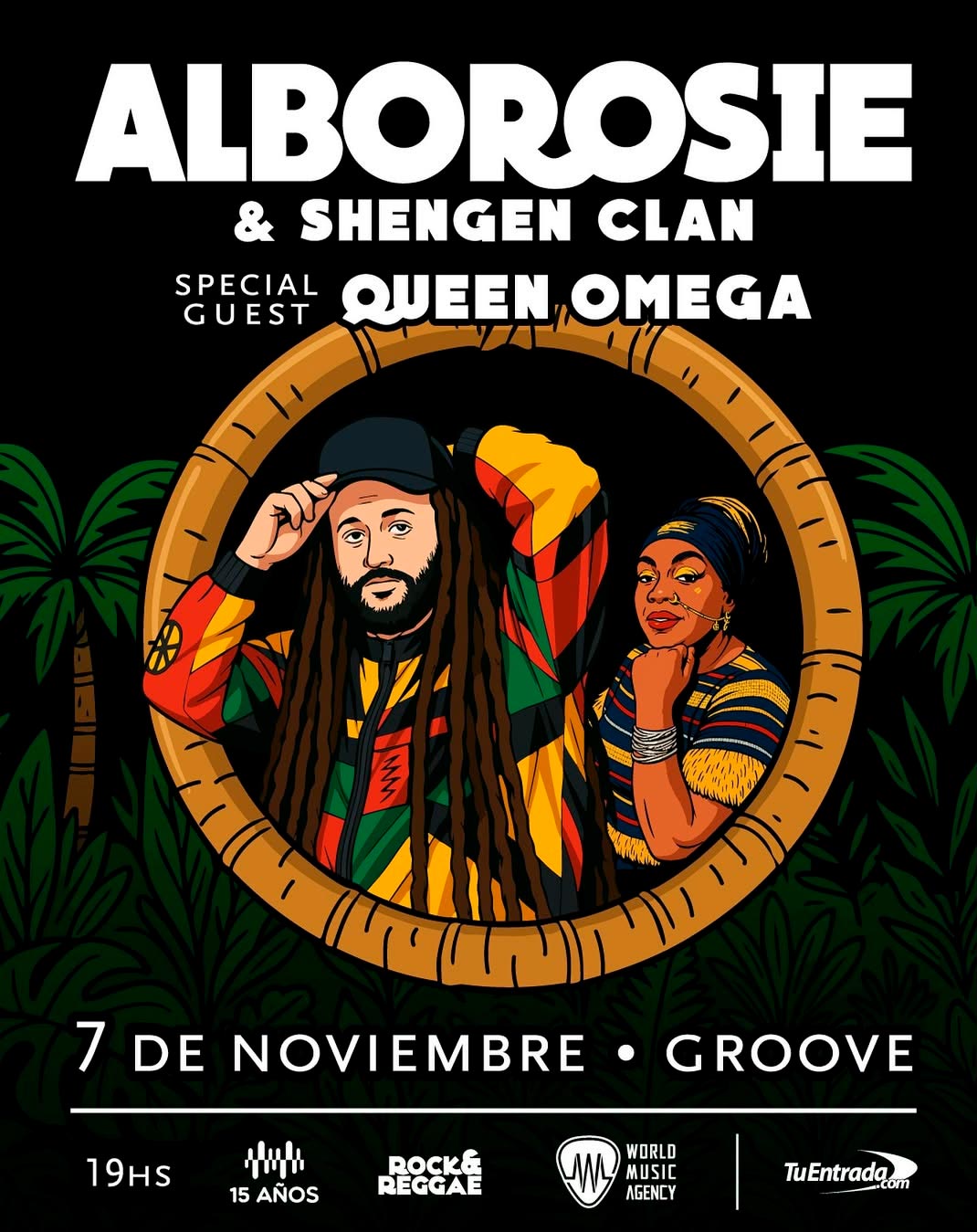 Alborosie & Shengen Clan en Groove