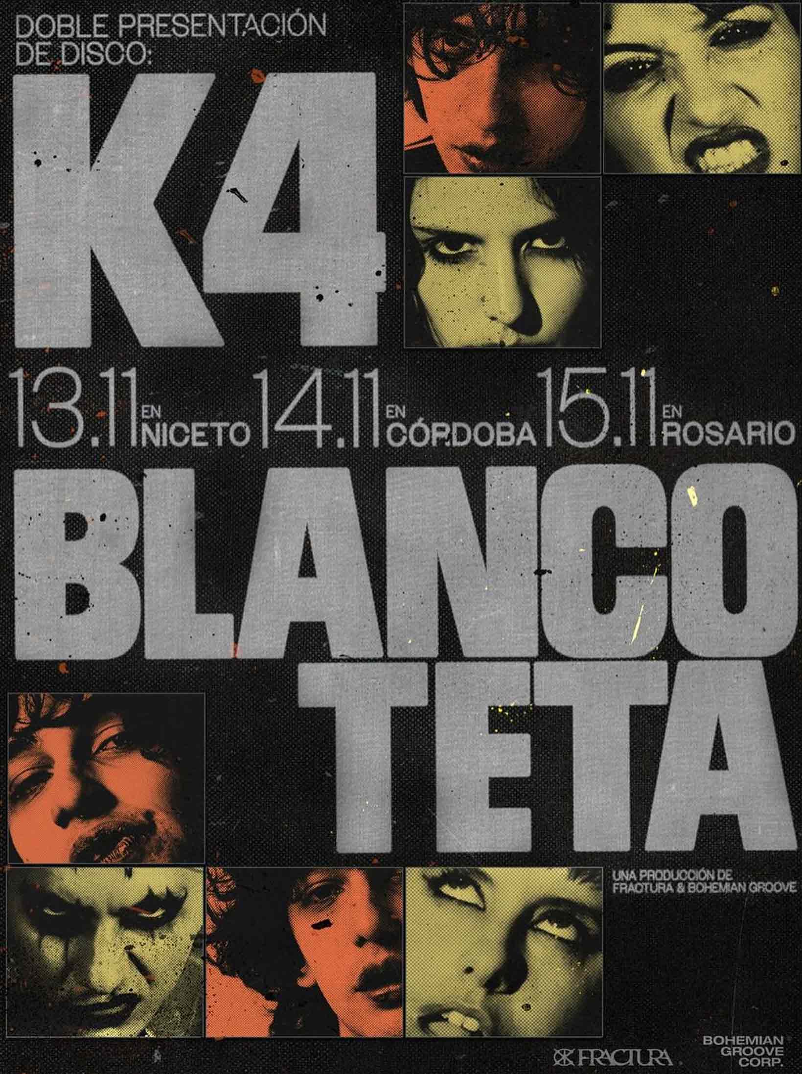K4 y Blanco Teta en Niceto Club