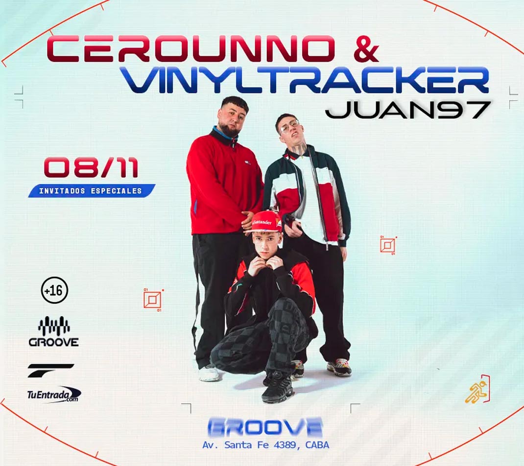 Cerounno y Vinyltracker en Groove