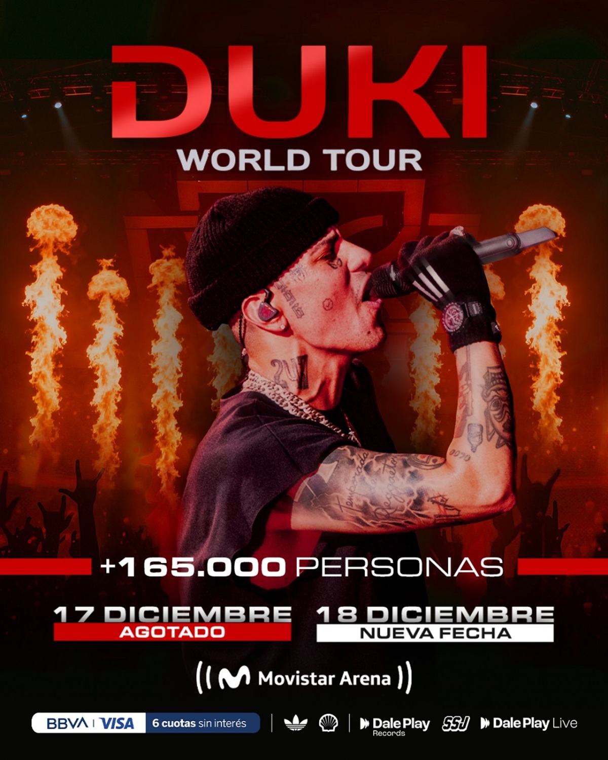 Duki en Movistar Arena