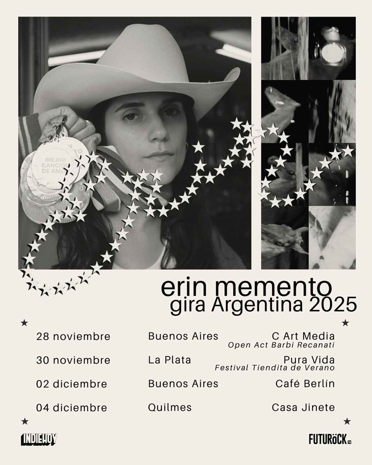 Erin Memento en Argentina