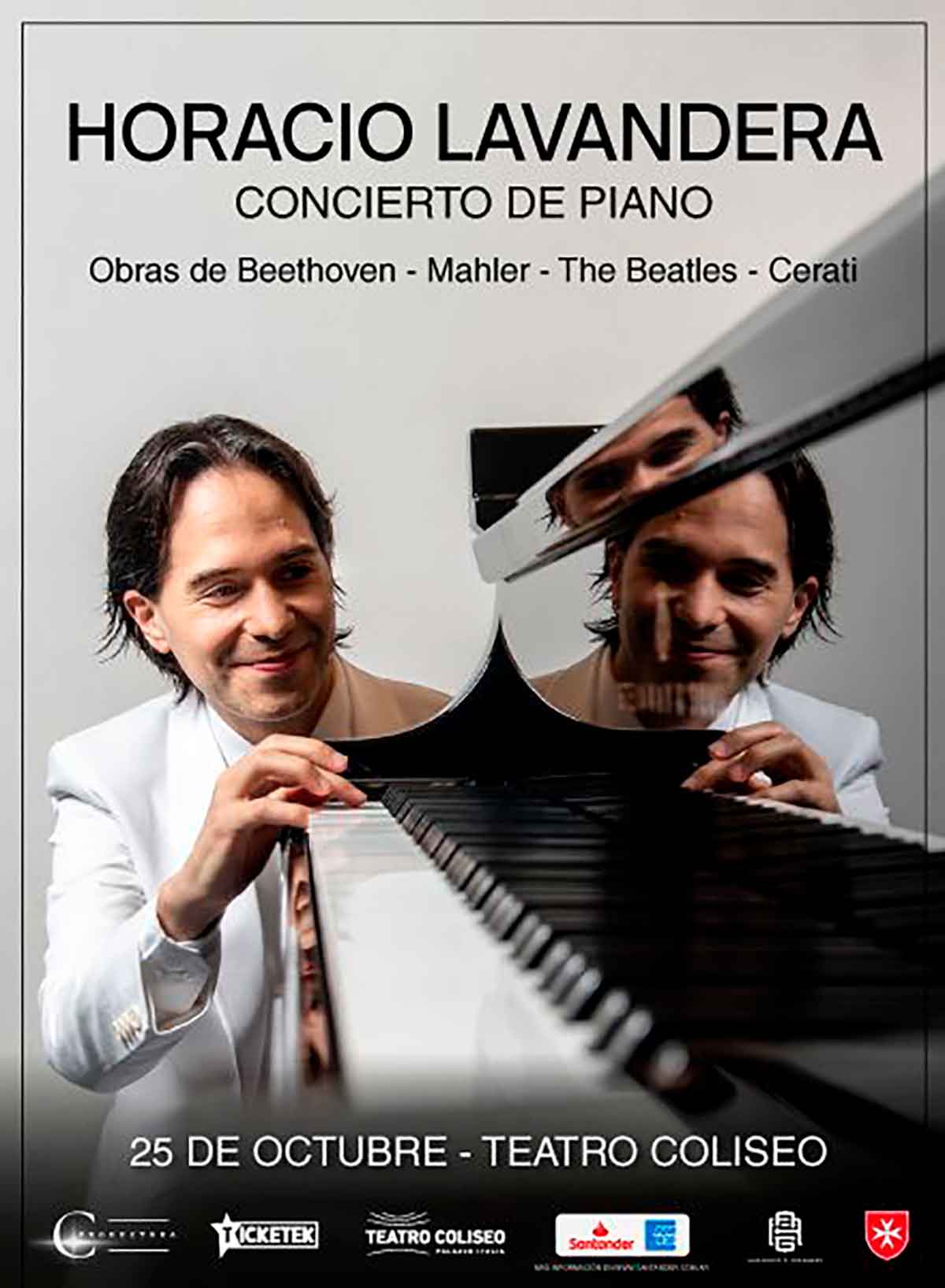 Horacio Lavandera en Teatro Coliseo