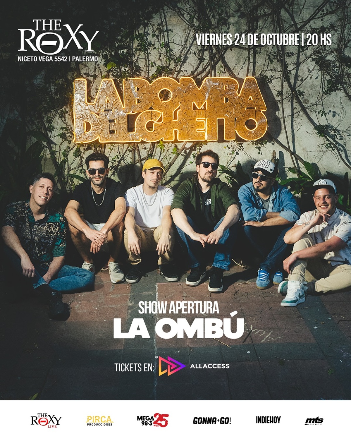 La Bomba del Ghetto y La Ombú en The Roxy Live