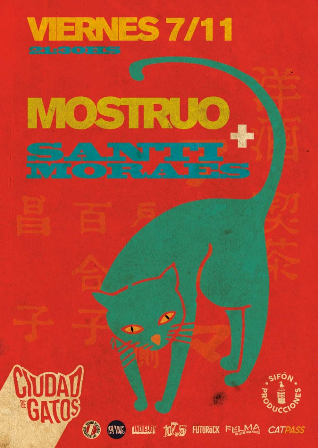 Mostruo! + Santiago Moraes en La Plata