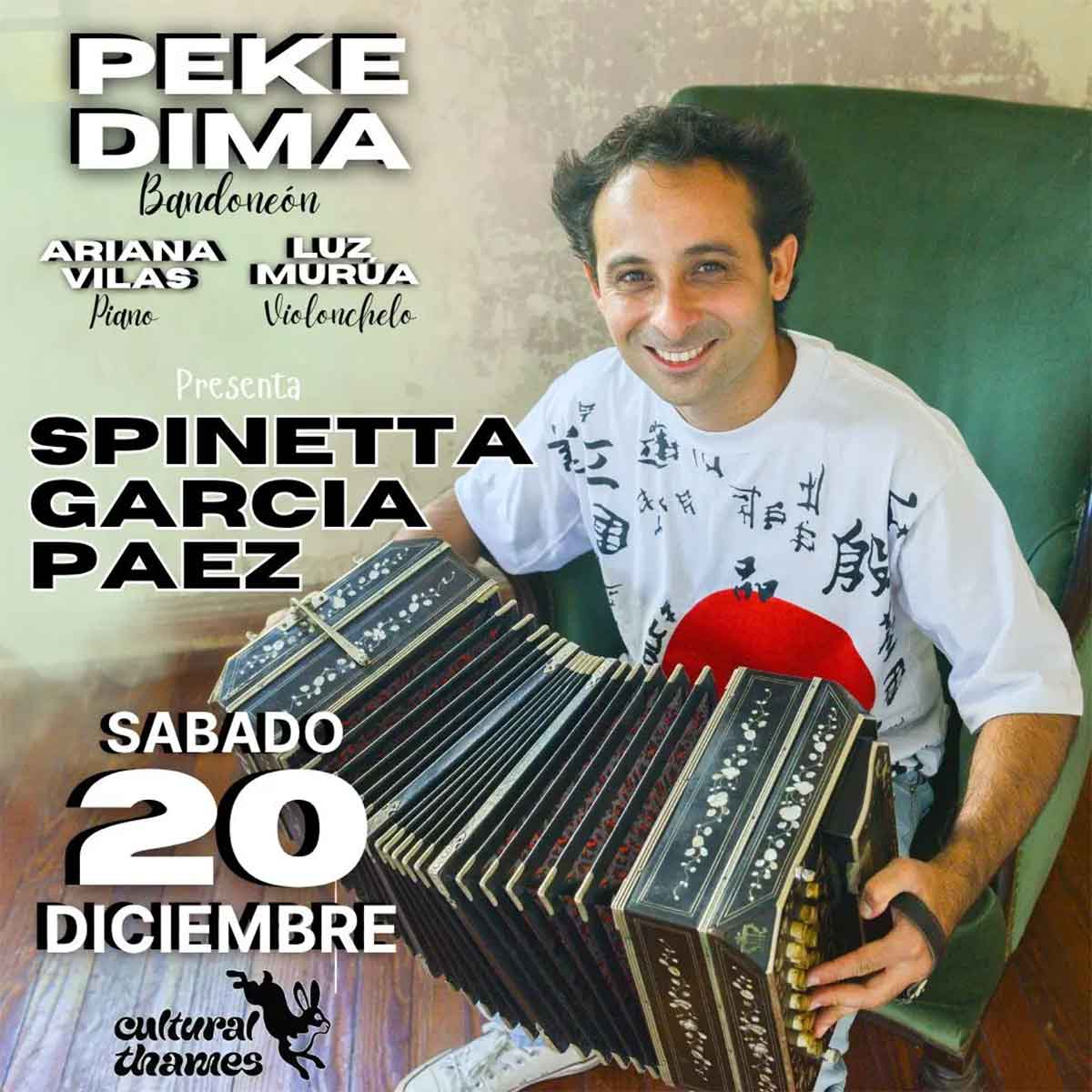 Peke Dima en Cultural Thames Peke Dima en Cultural Thames