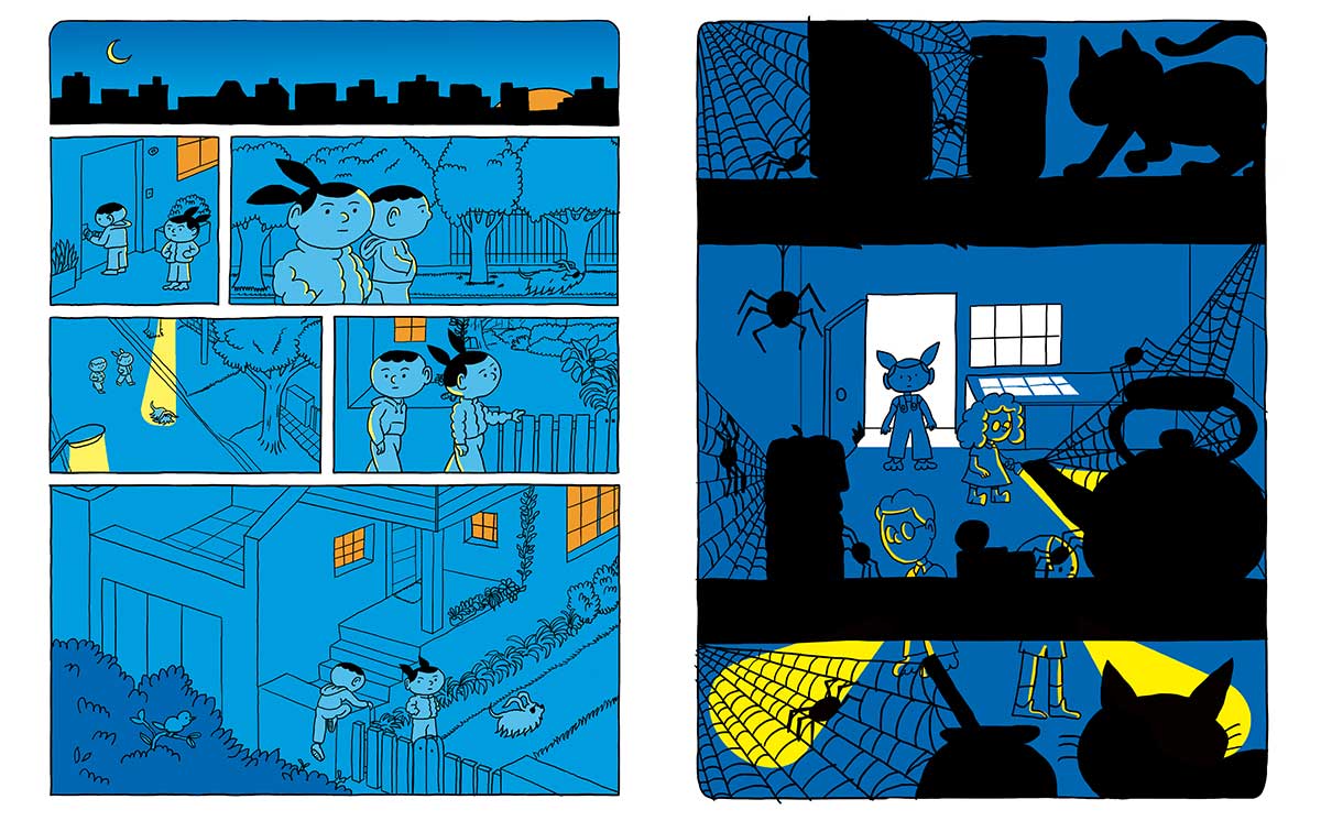 Interiores de Lucy, el gato malvado