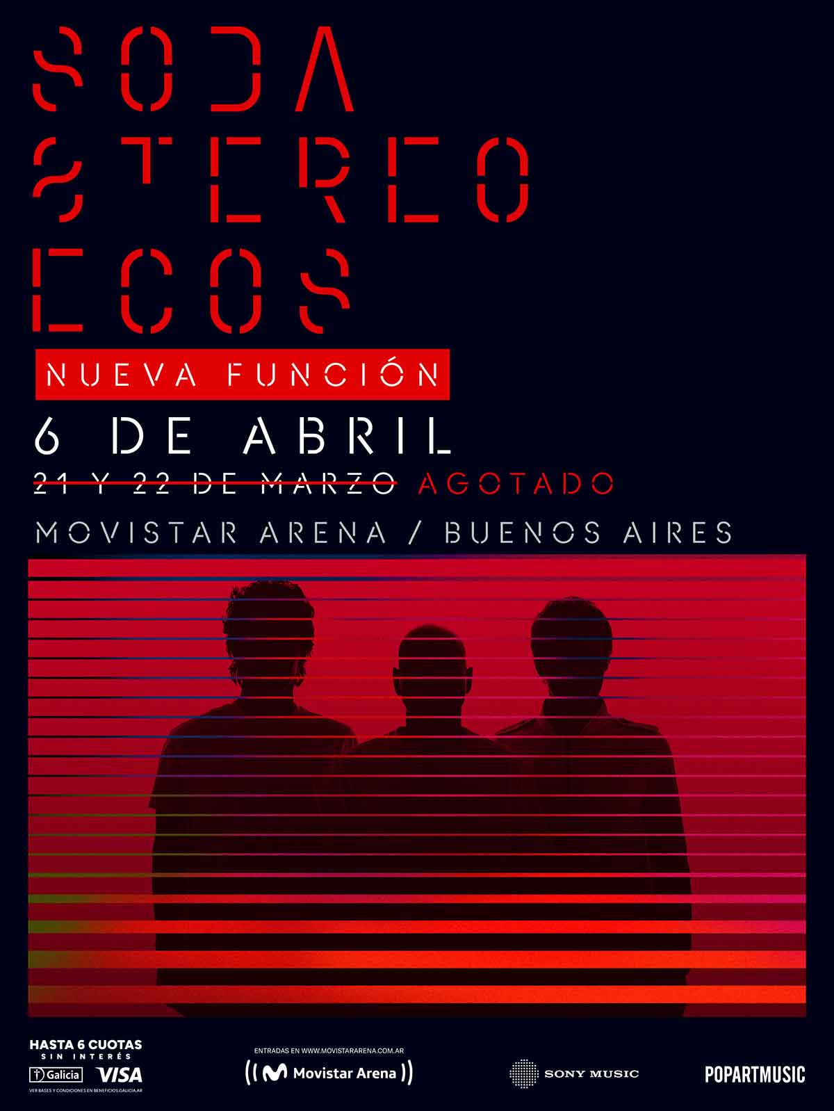 Soda Stereo en Movistar Arena