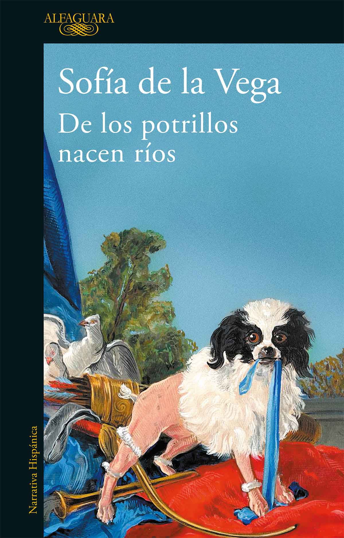 Tapa de De los potrillos nacen ríos, libro de Sofía de la Vega