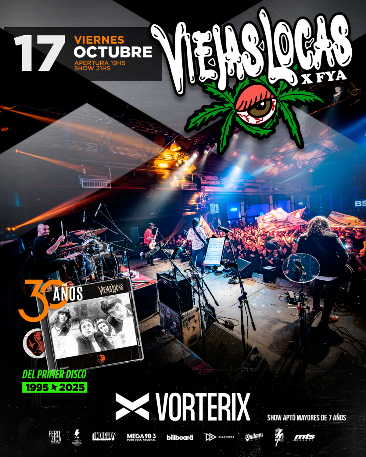 Viejas Locas x FyA en Teatro Vorterix