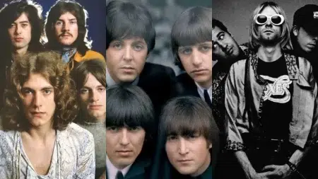 Led Zeppelin / The Beatles / Nirvana