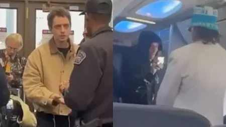 Ca7riel y Paco Amoroso fueron demorados por el FBI tras grabar un video en un avión comercial Ca7riel y Paco Amoroso fueron demorados por el FBI tras grabar un video en un avión comercial