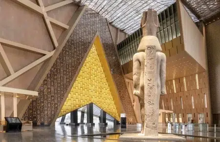 Egipto inauguró el Gran Museo Egipcio, el proyecto cultural más ambicioso del siglo XXI Egipto inauguró el Gran Museo Egipcio, el proyecto cultural más ambicioso del siglo XXI
