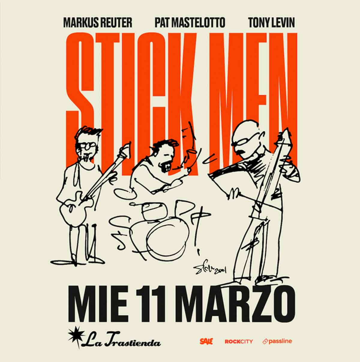 Stick Men en Argentina.