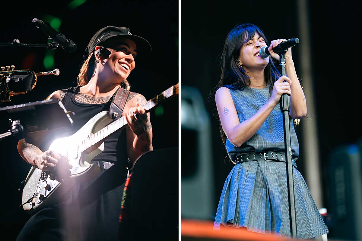 Tash Sultana y L'Imperatrice en Music Wins Festival 2025