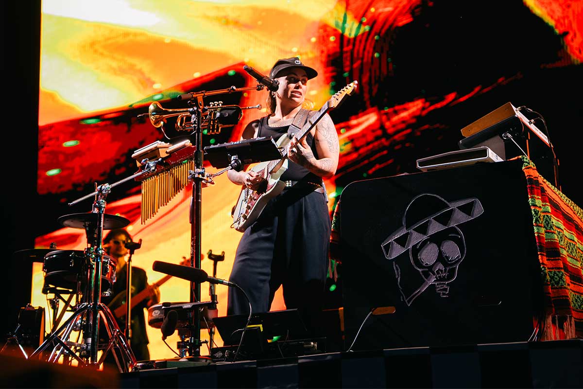 Tash Sultana en Music Wins Festival 2025