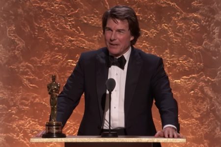 Tom Cruise recibió su primer Oscar: "Hacer películas no es lo que hago, es lo que soy"