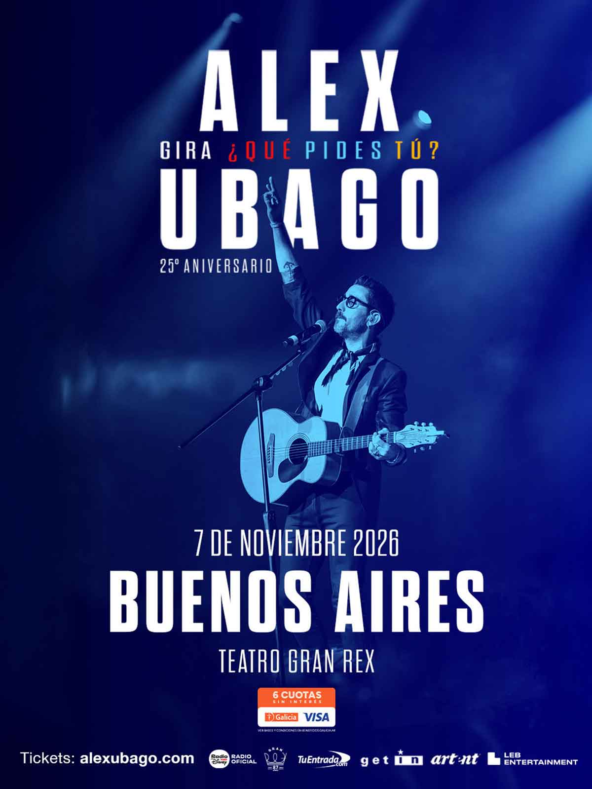 Alex Ubago en Buenos Aires