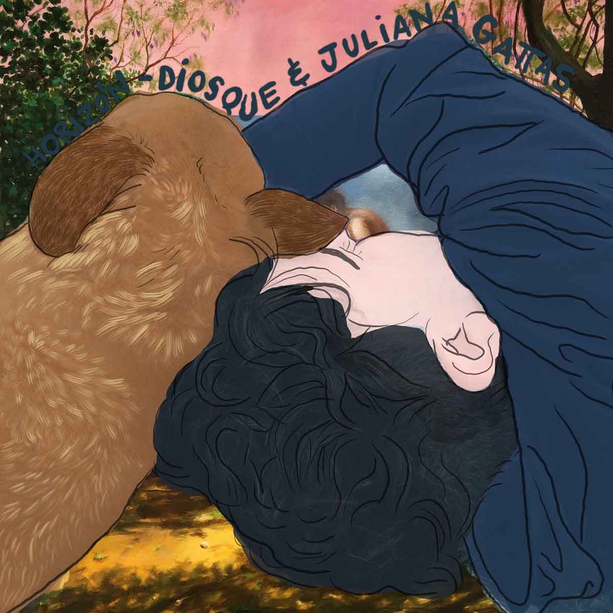 Tapa de "Horizón", single de Diosque y Juliana Gattas