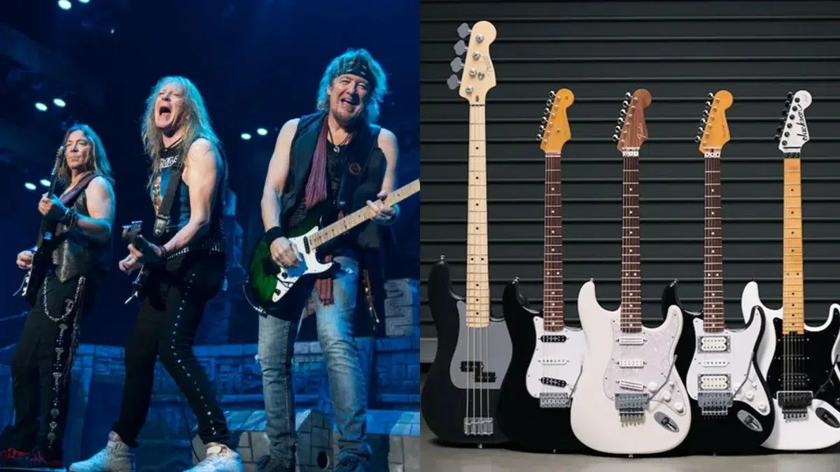Fender celebra los 50 años de Iron Maiden con una colección imperdible Fender celebra los 50 años de Iron Maiden con una colección imperdible