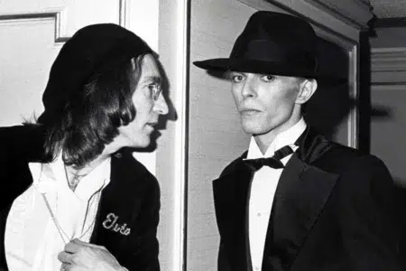 John Lennon y David Bowie