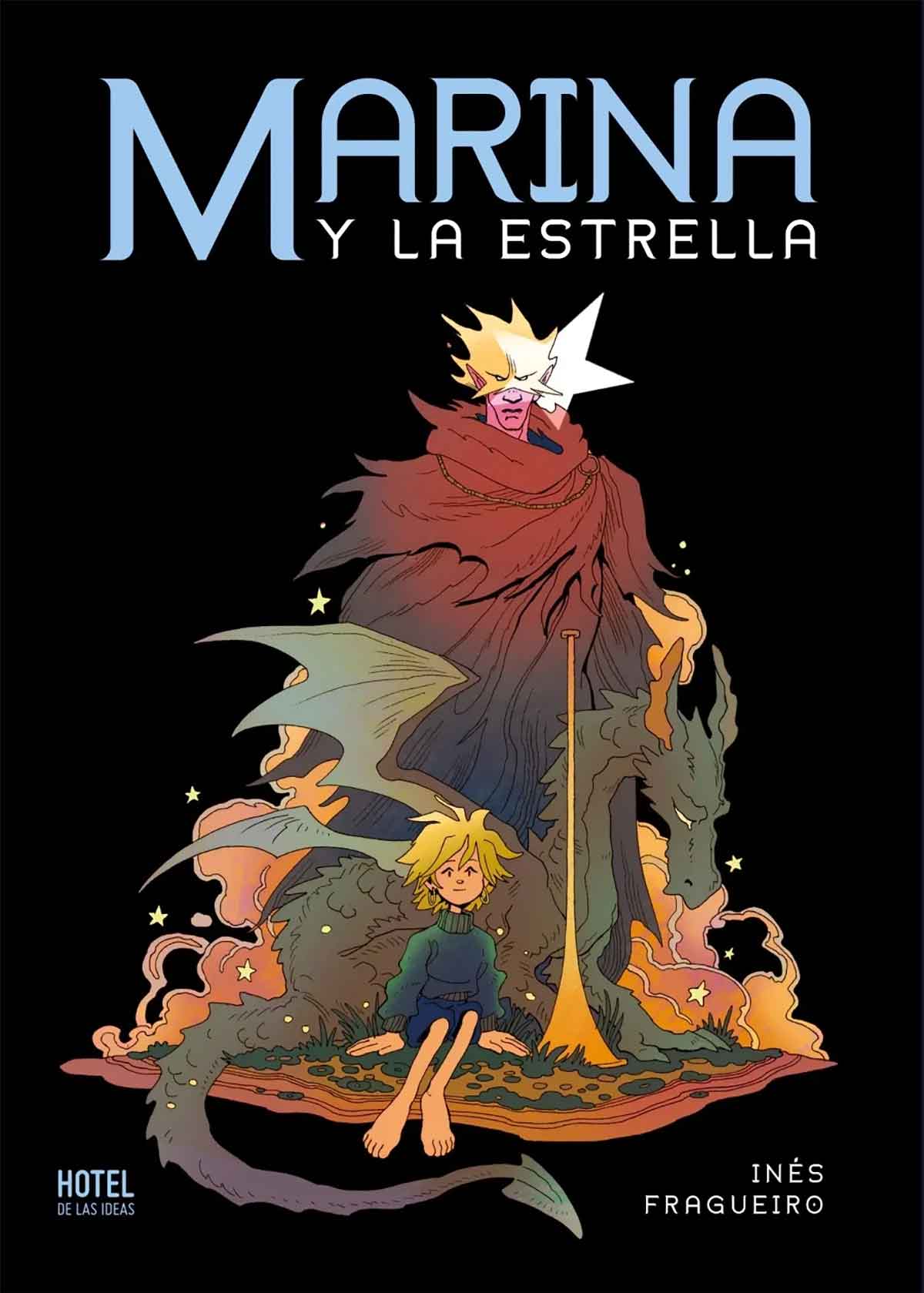 Tapa de Marina y la estrella, historieta de Inés Fragueiro