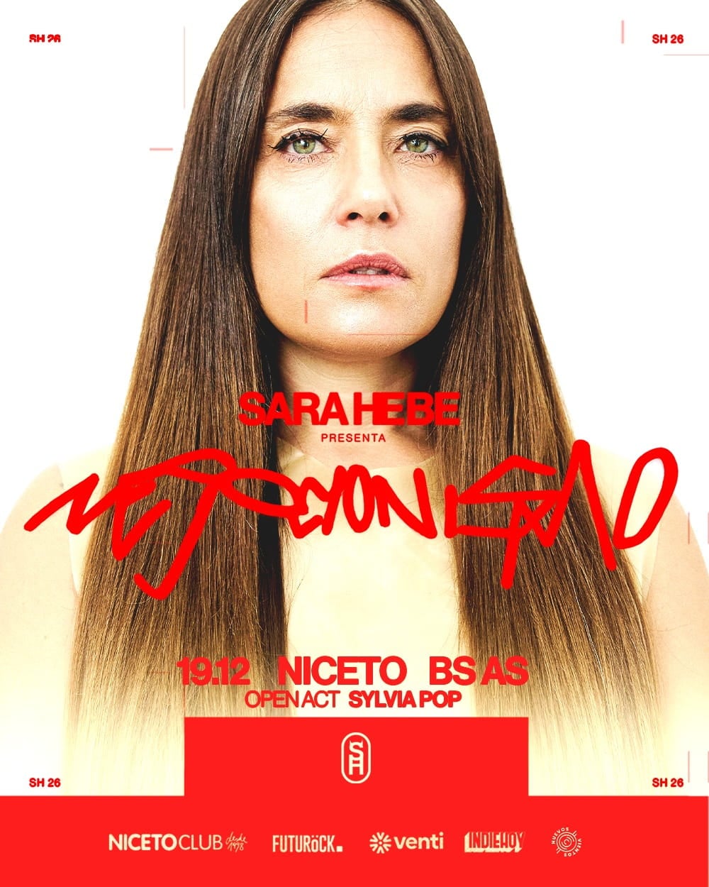 Sara Hebe en Niceto Club