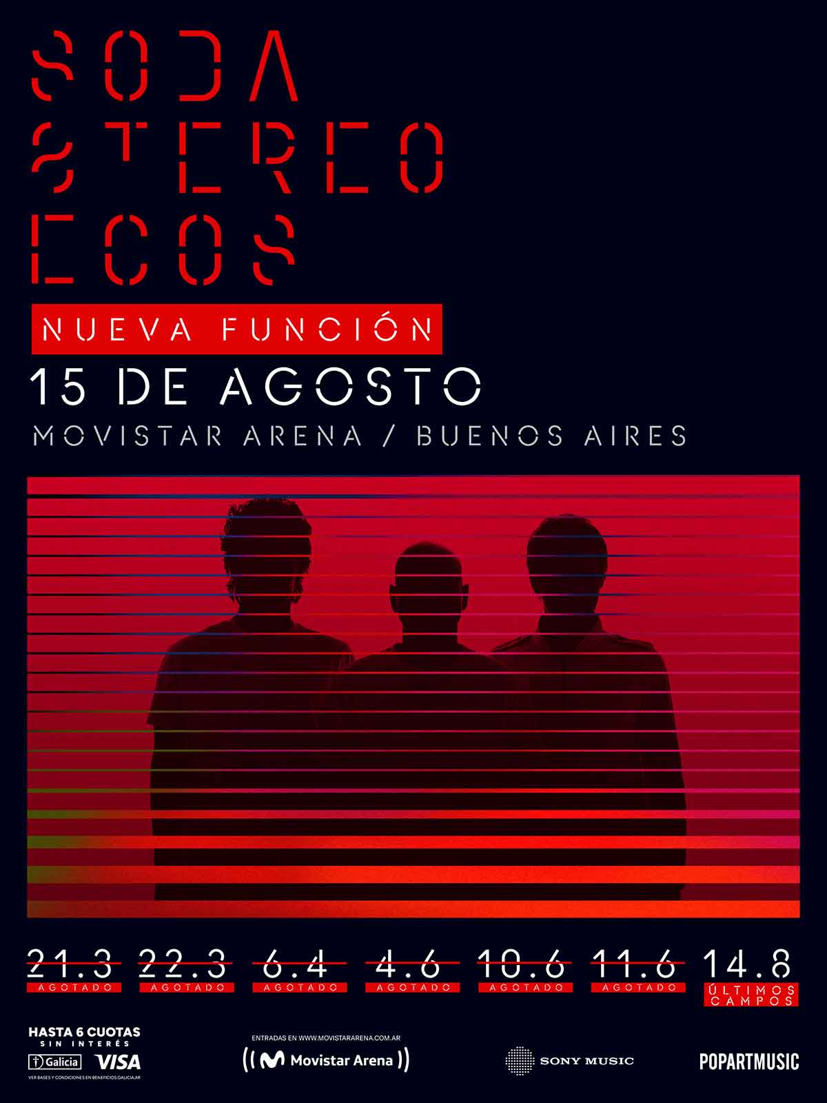 Soda Stereo en Movistar Arena