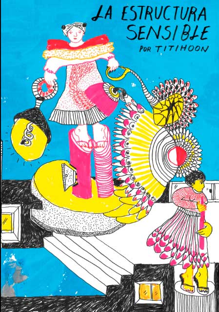 Portada de La estructura sensible, historieta de Titihoon