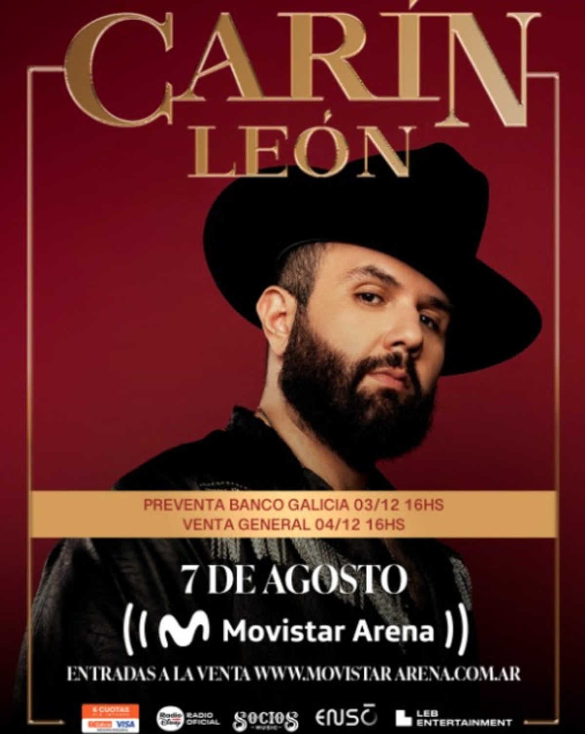 Carín León en Argentina