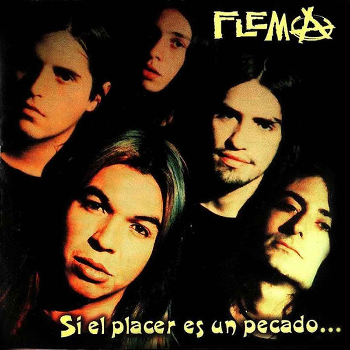 Tapa de Si el placer es un pecado... bienvenidos al infierno, disco de Flema