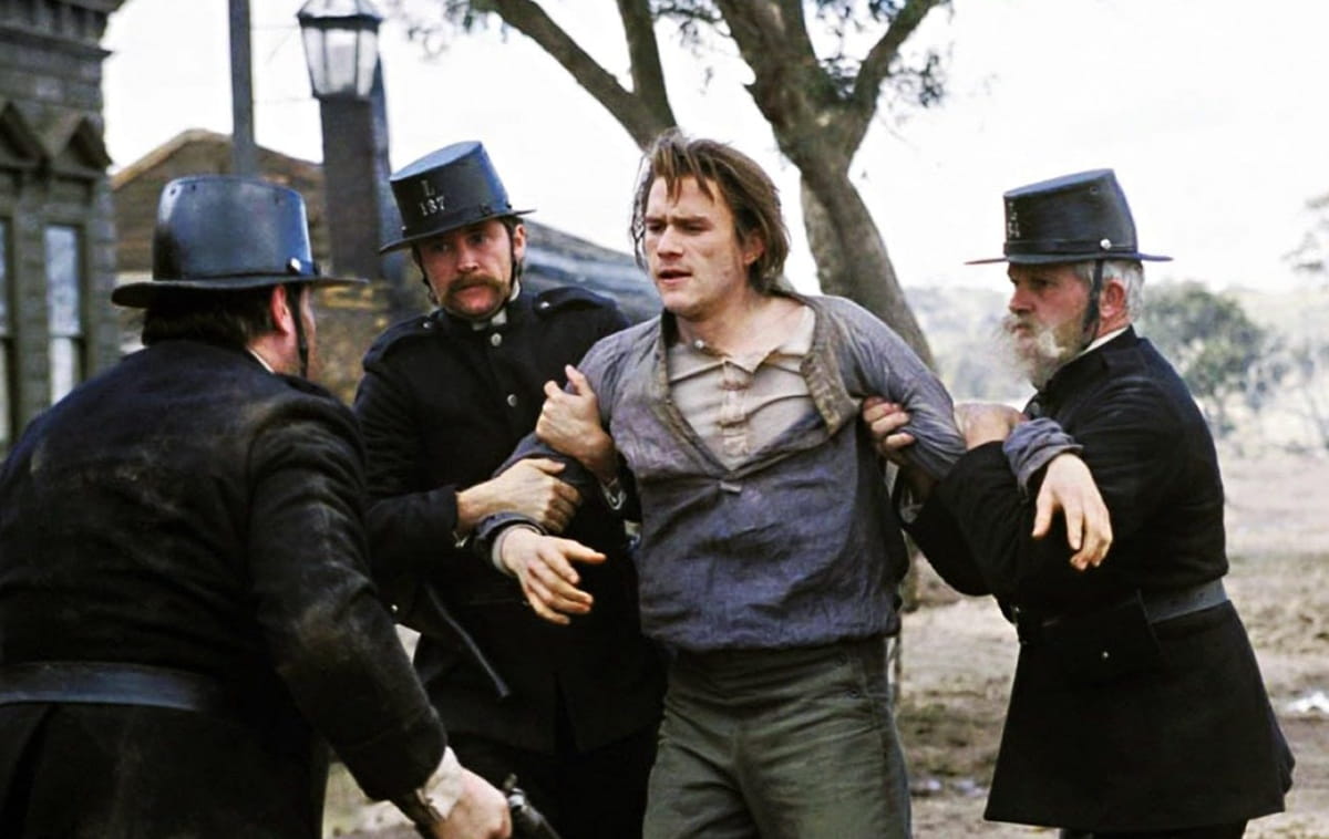 Heath Ledger en Ned Kelly