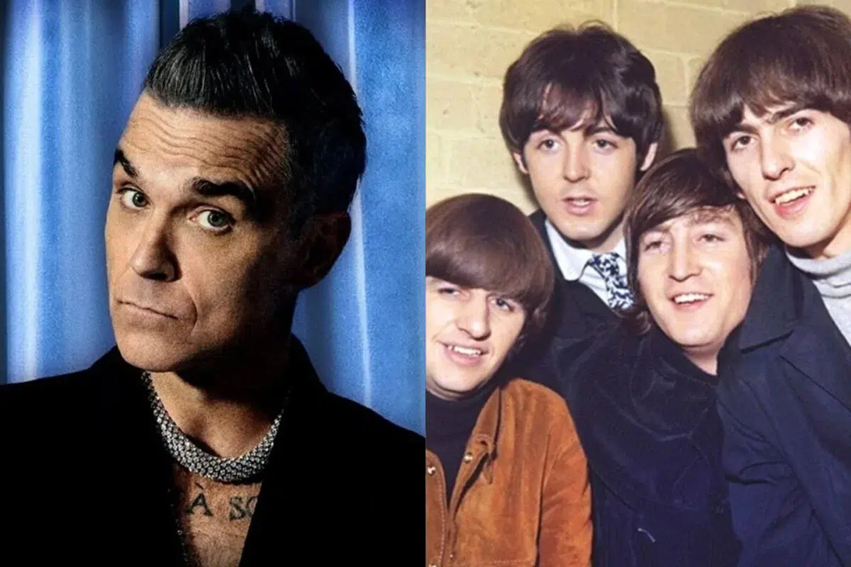 Robbie Williams supera a The Beatles y hace historia en los rankings británicos