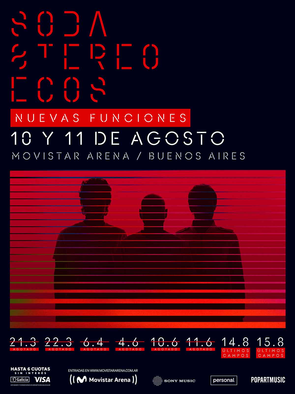 Soda Stereo en Movistar Arena