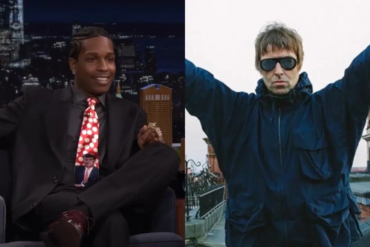 A$AP Rocky reveló el apodo que le puso Liam Gallagher por error