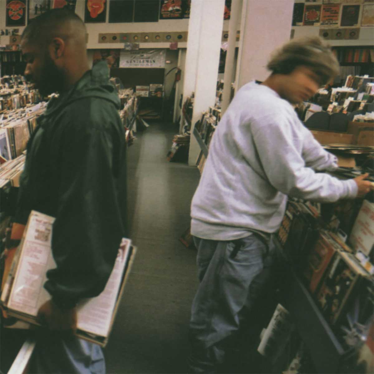 Tapa de Endtroducing....., disco de DJ Shadow