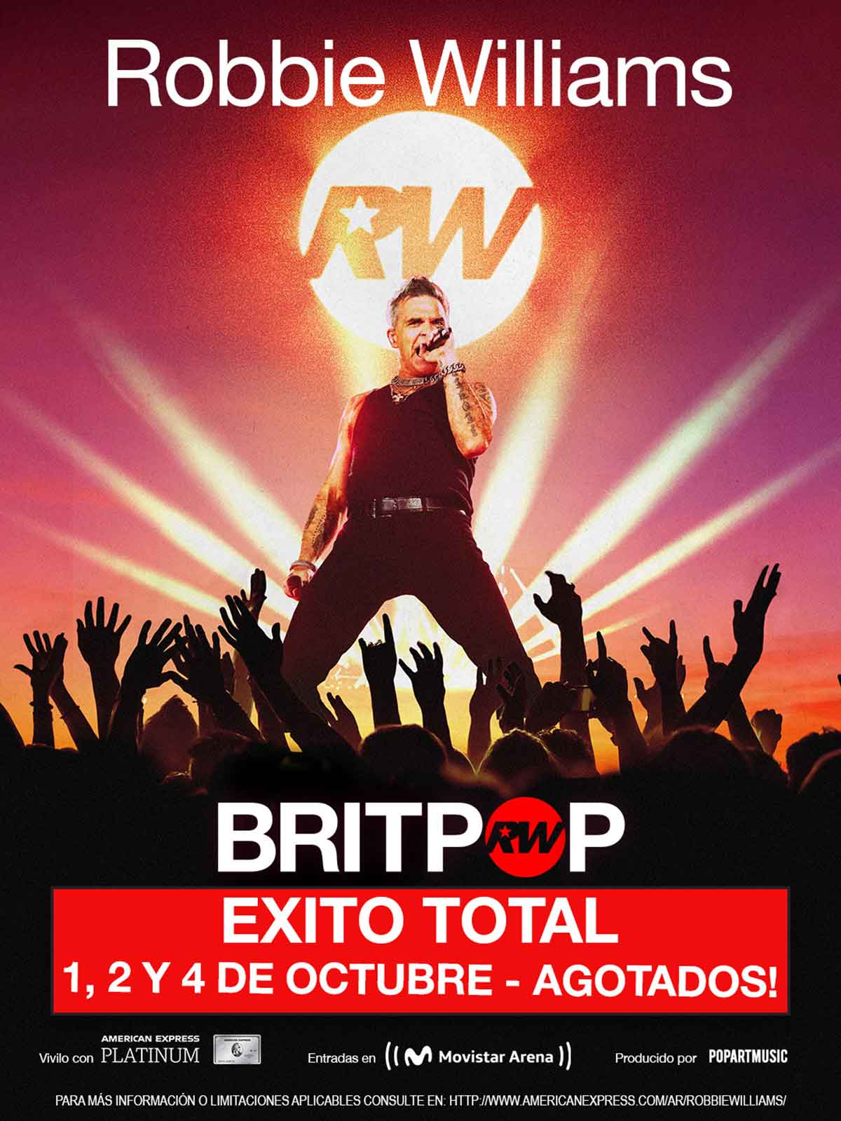 Robbie Williams en Argentina