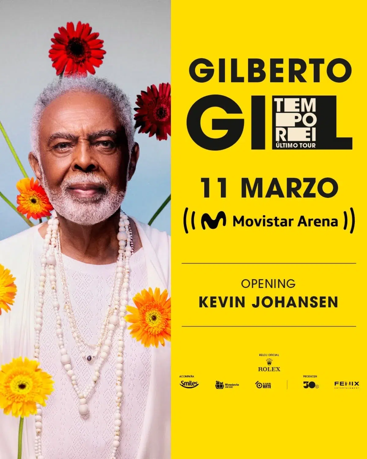Gilberto Gil en Argentina.