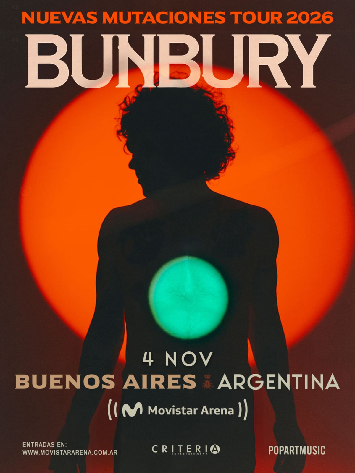 Enrique Bunbury en Argentina