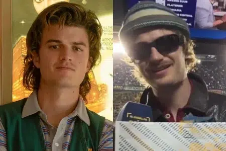 Joe Keery, actor de Stranger Things, visitó La Bombonera Joe Keery en La Bombonera