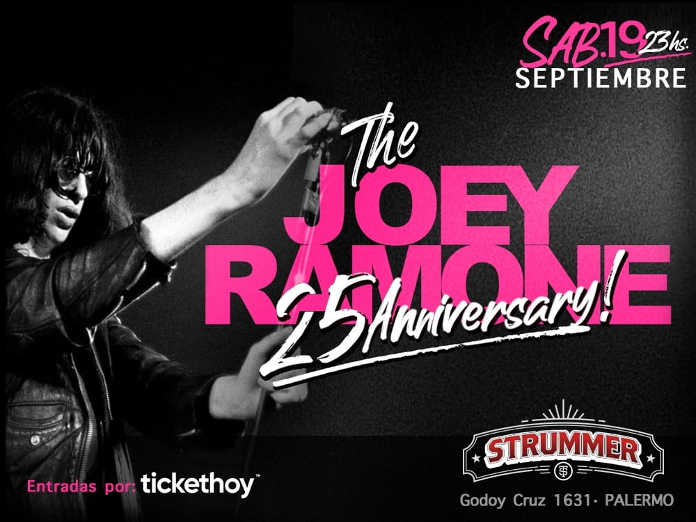 The Joey Ramone 25 Anniversary en Strummer