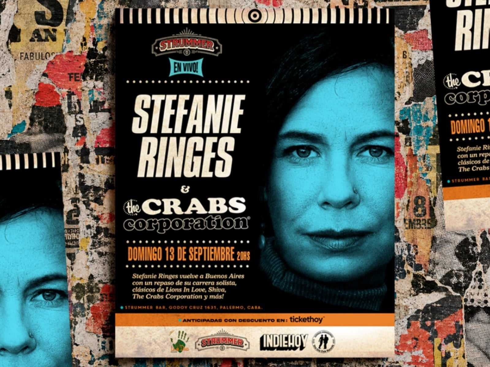 Stefanie Ringes y The Crabs Corporation en Strummer