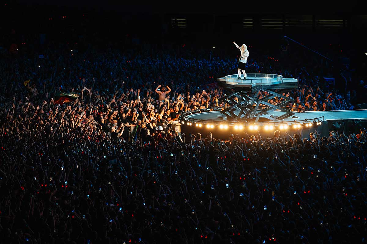 AC/DC en su show del 31/03 en Buenos Aires