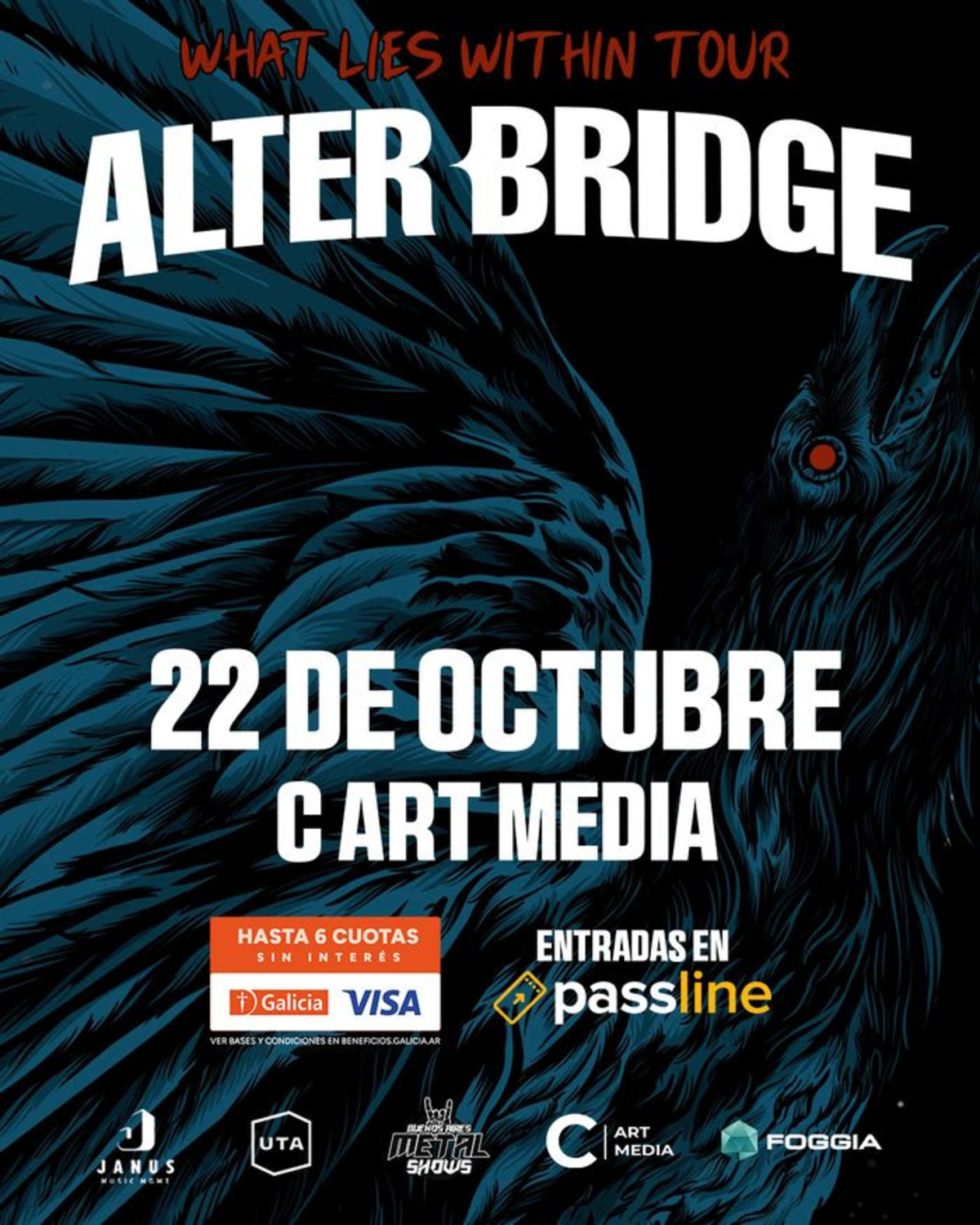 Alter Bridge en Argentina