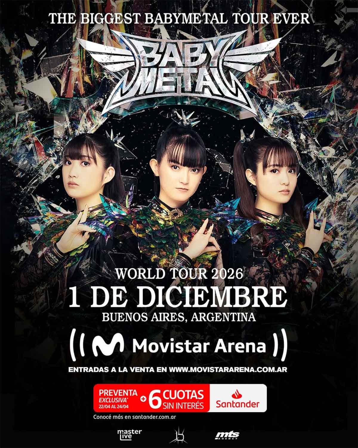 Babymetal en Argentina