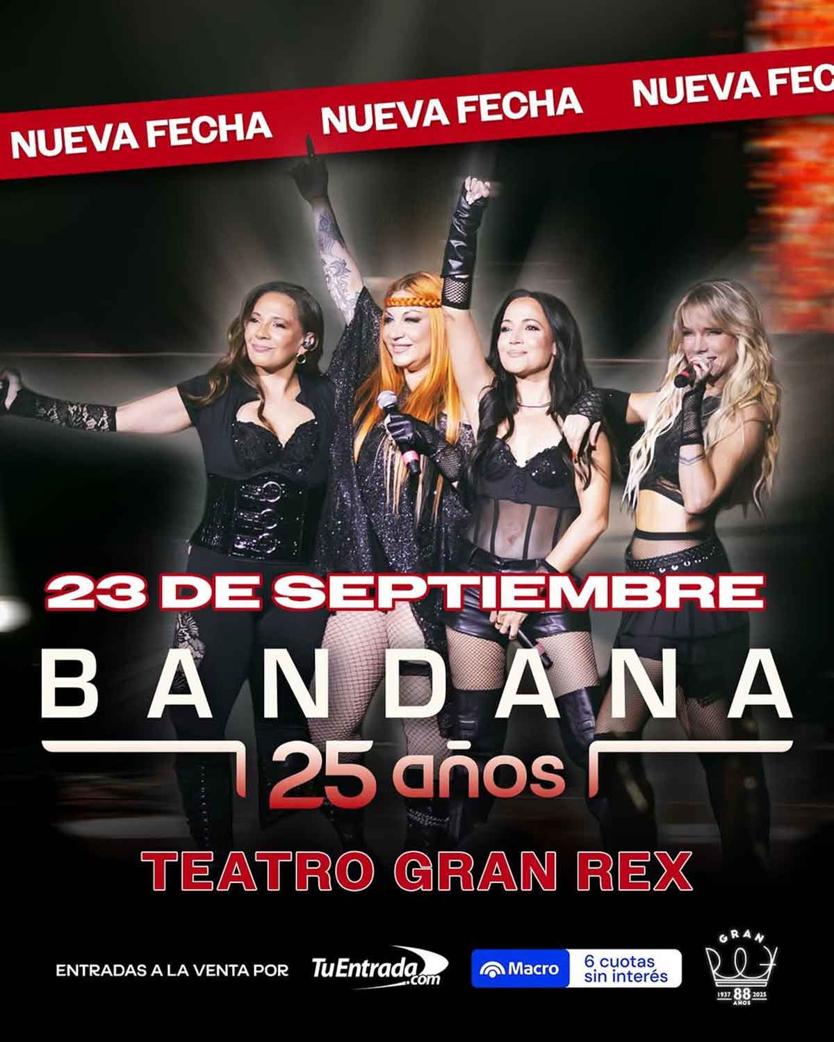 Bandana en Teatro Gran Rex